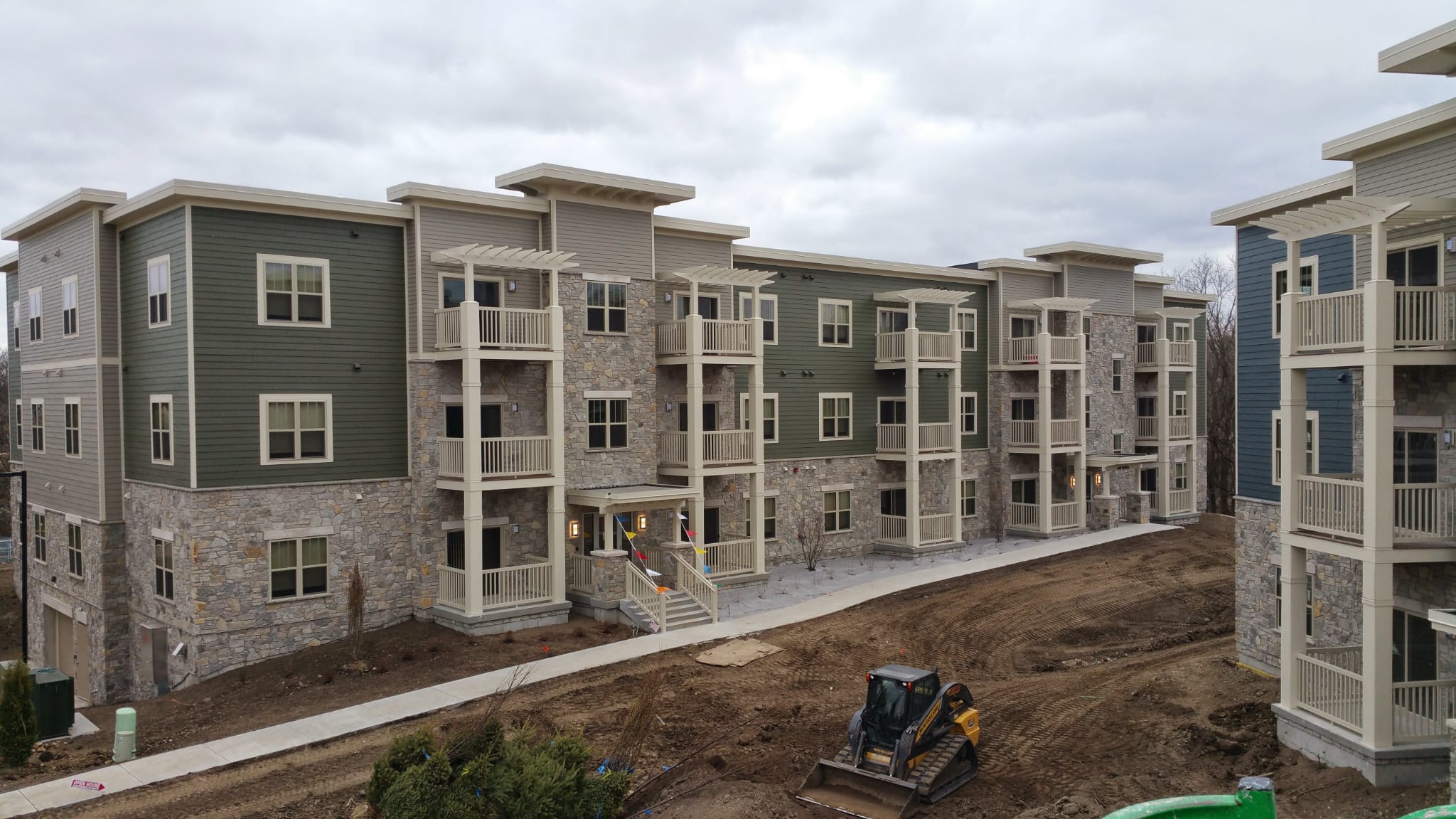 Leon GTO Roofing & Siding completed multi-family project in Wisconsin